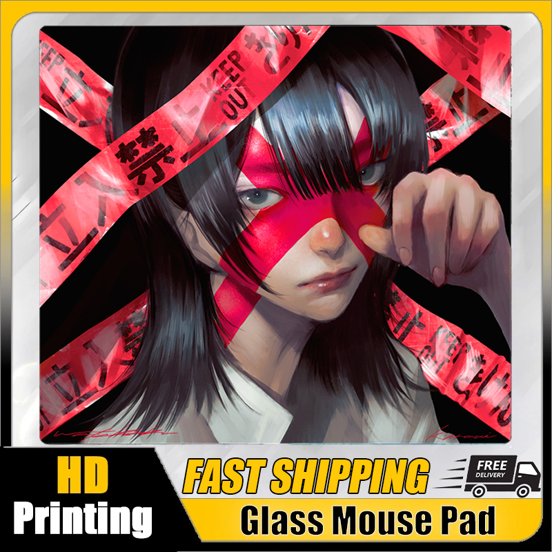 Esports Gaming Table - New K-Kanami Glass Mouse Pad Anime