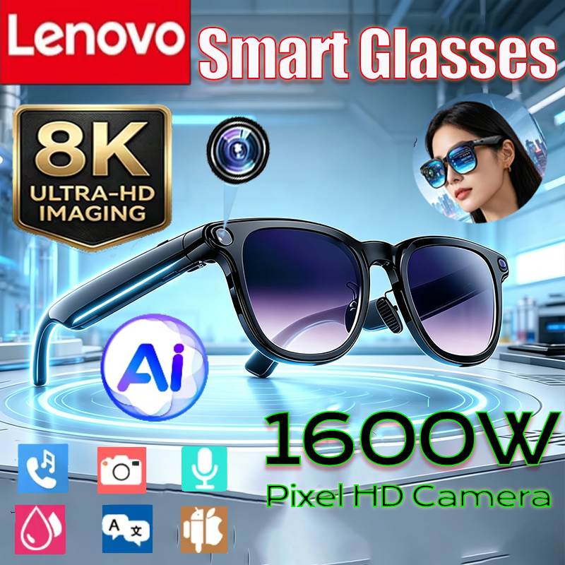 Video Gaming & Esports Usd Acc - Lenovo 8K 1600MP Smart Glasses AI