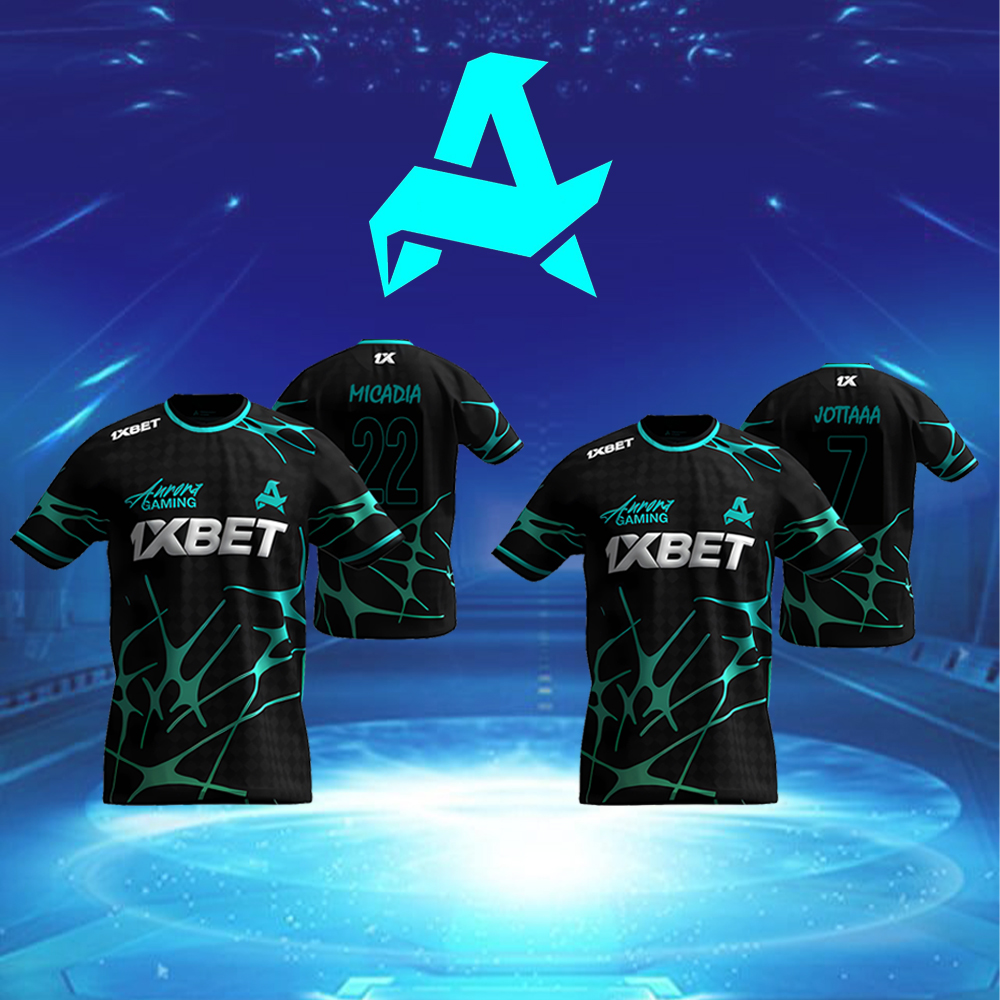 Custom Esports Gaming Jersey - Aurora Gaming E-sports Club New Summer