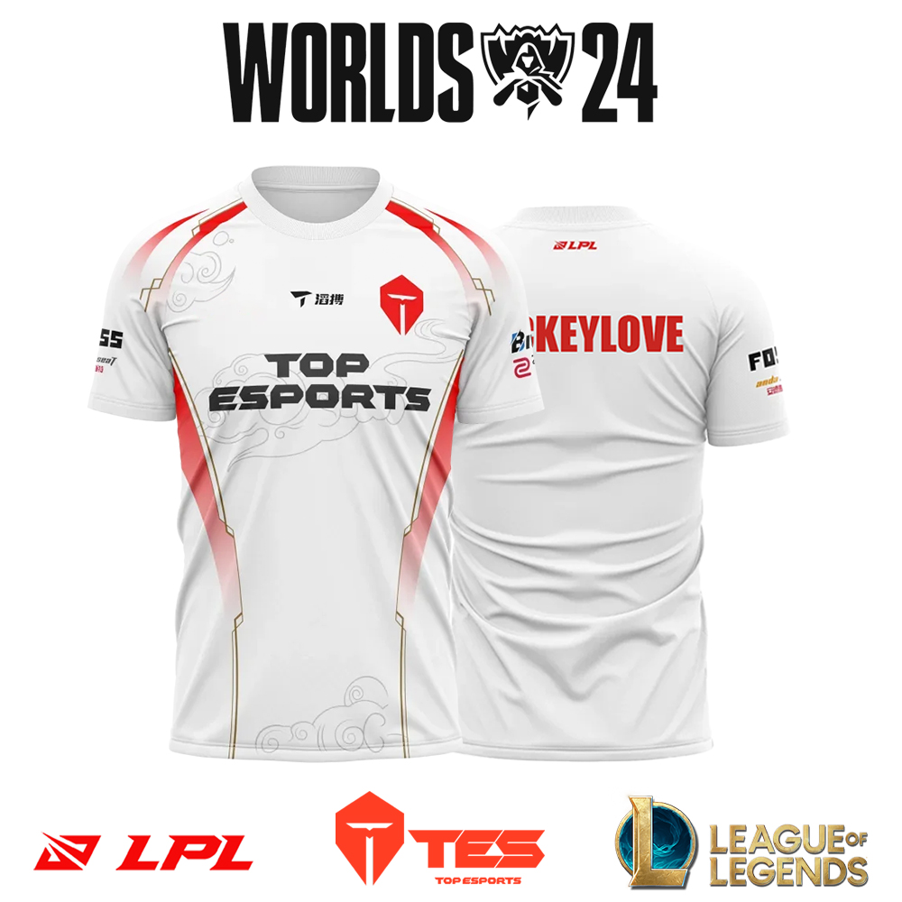 Custom Esports Gaming Jersey - New TES E-sports Club Support Team