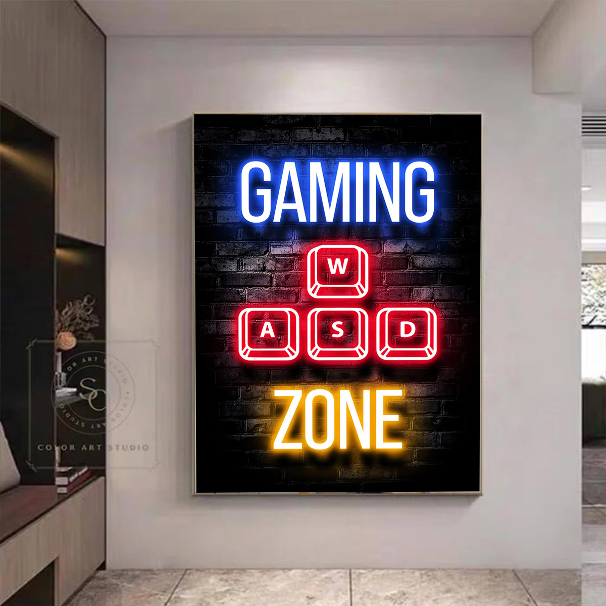Esports Gaming Poster - Gaming Enthusiast Exclusive Decorative Poster Ideal