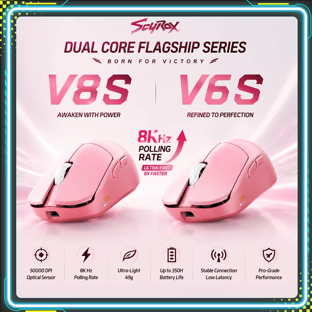 Esports Gaming - Scyrox V8s V6s Lightweight Wireless Gaming