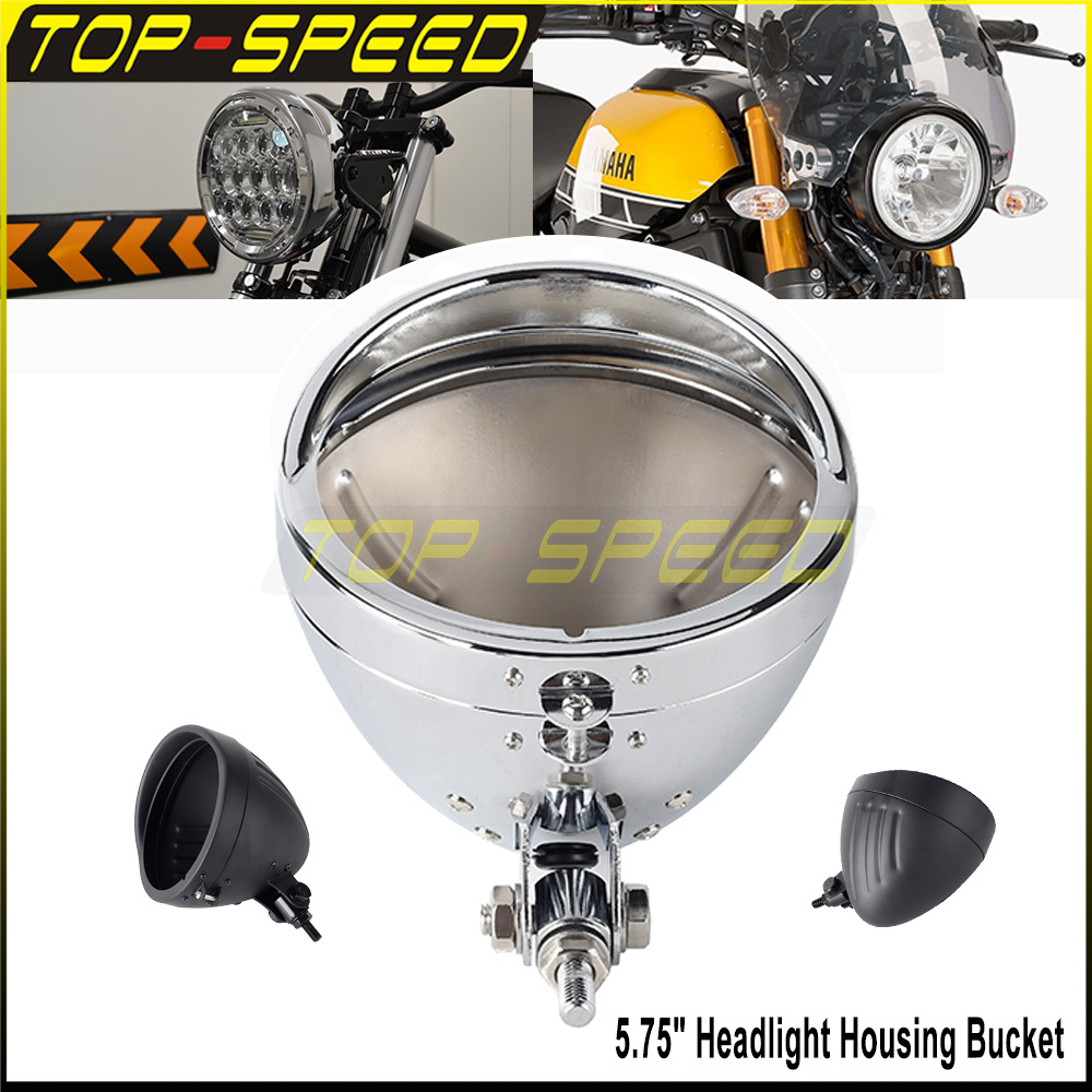Rebell Esports & Gaming Forum Wordpress Theme - Black/Chrome Motorcycle Headlamp Housing Light Shell