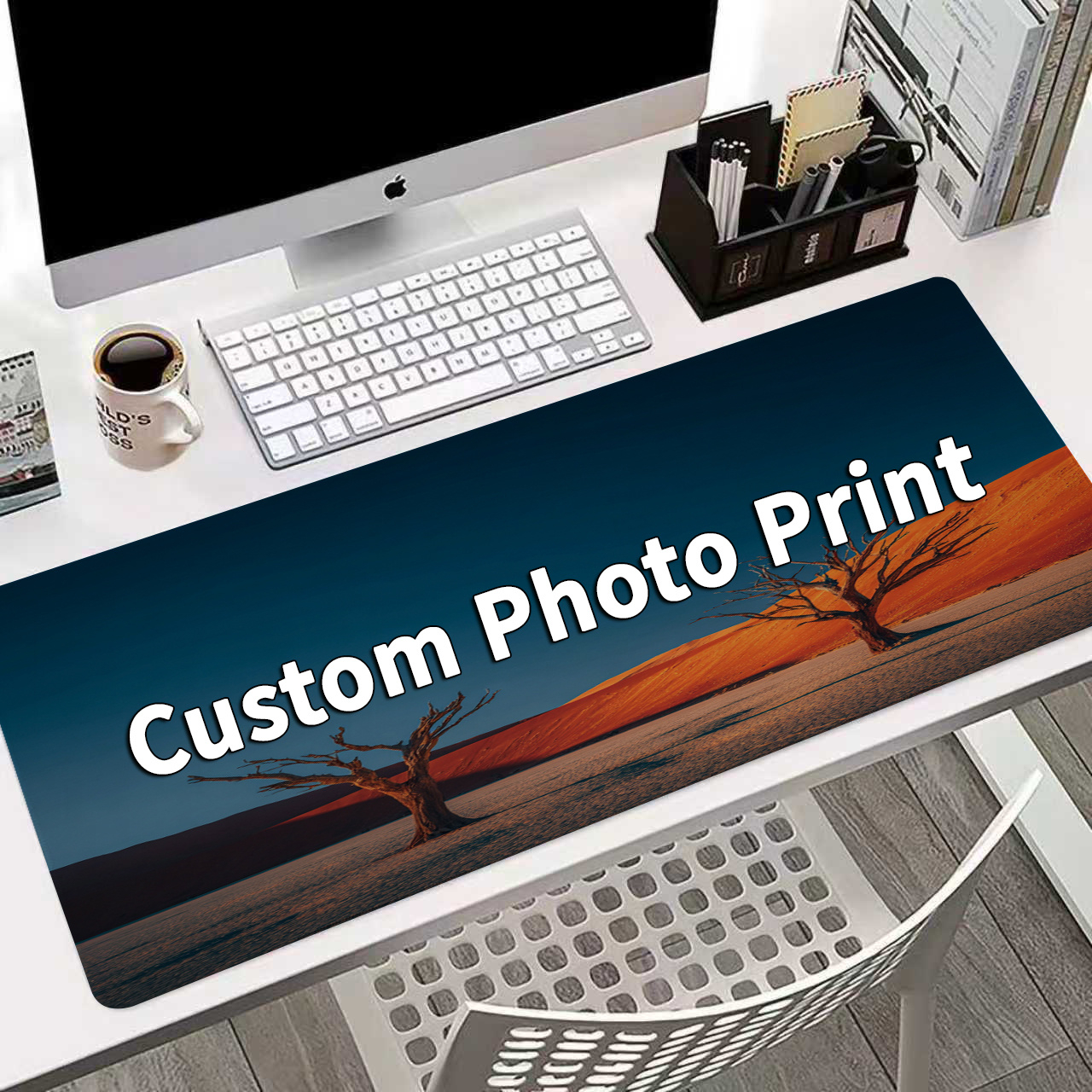 Esports Gaming Table - Custom Image Print Rubber Gaming Desk