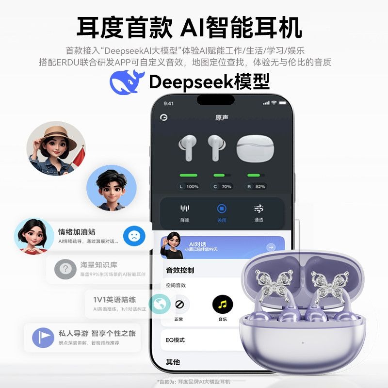 Erdu Ear Clip Wireless Earphon - Video Gaming & Esports Usd Acc ulasan dan harga
