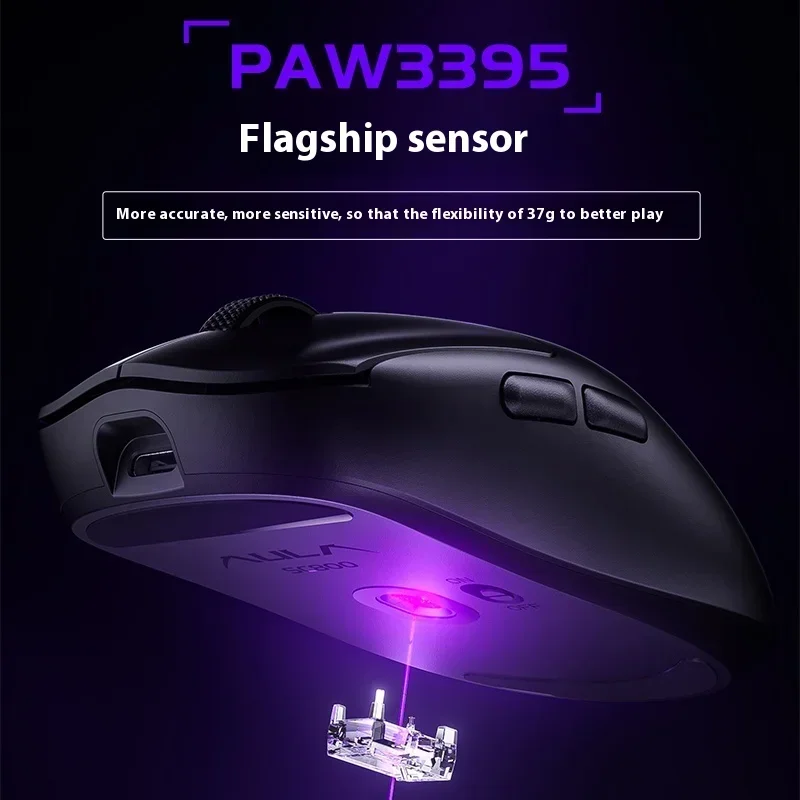 AULA SC800 Gaming Mouse Paw339 - Esports Gaming Mice ulasan dan harga
