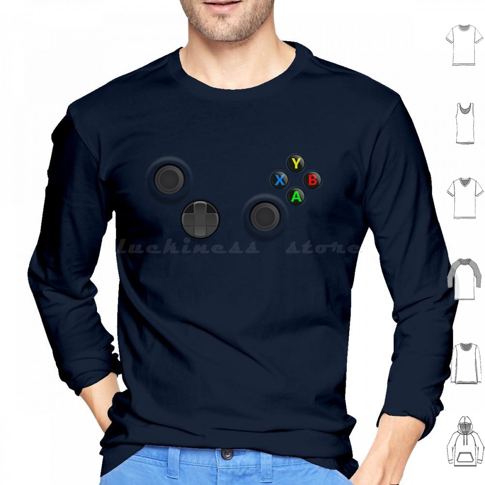 Controller Button _ Hoodie Cot - Esports Gaming Hoodie ulasan dan harga
