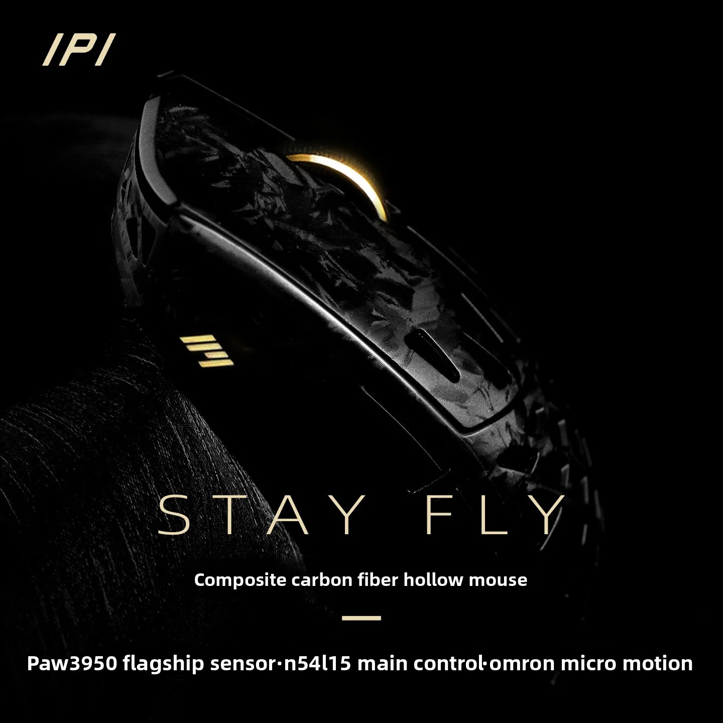 IPI STAY FLY Dual 8K PAW3950 M - Esports Gaming Mice ulasan dan harga