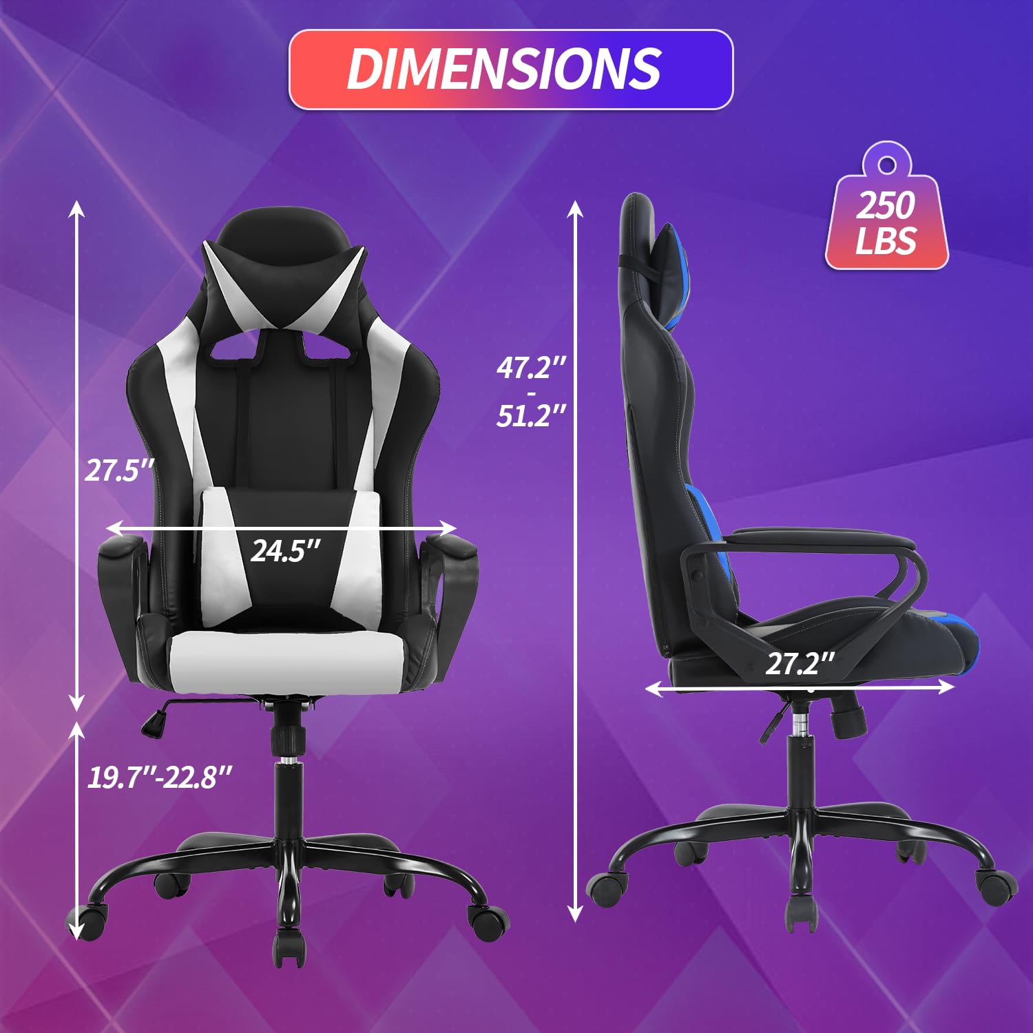Gaming Chair Office Chair High - Video Gaming & Esports Usd Acc ulasan dan harga