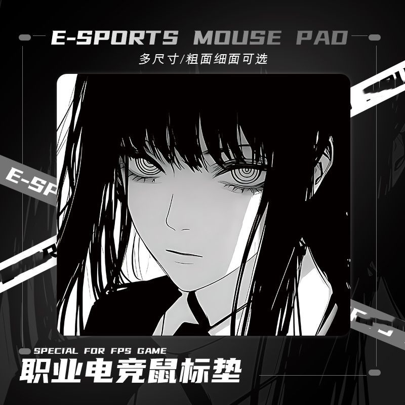 450X400 Cool Girl Glass Mousep - Esports Gaming Table ulasan dan harga
