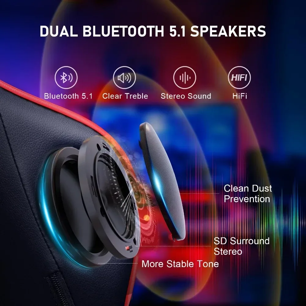 Gaming Chair with Footrest Spe - Rgb Gaming Chair ulasan dan harga