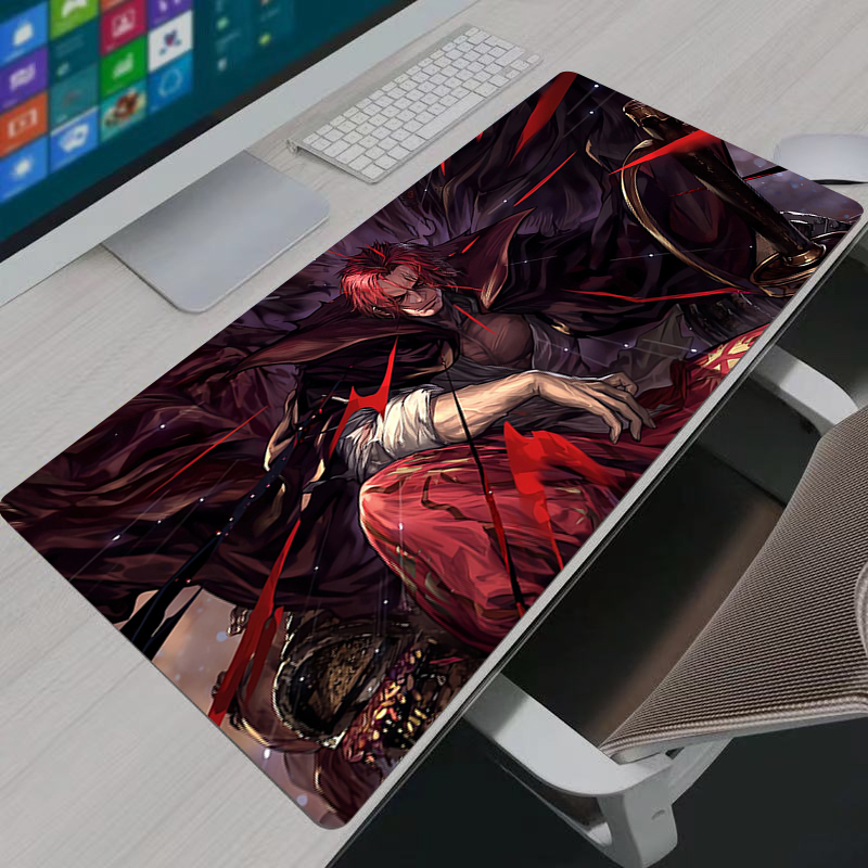 One Piece Shanks Mouse Pad Lar - Esports Gaming Mice ulasan dan harga