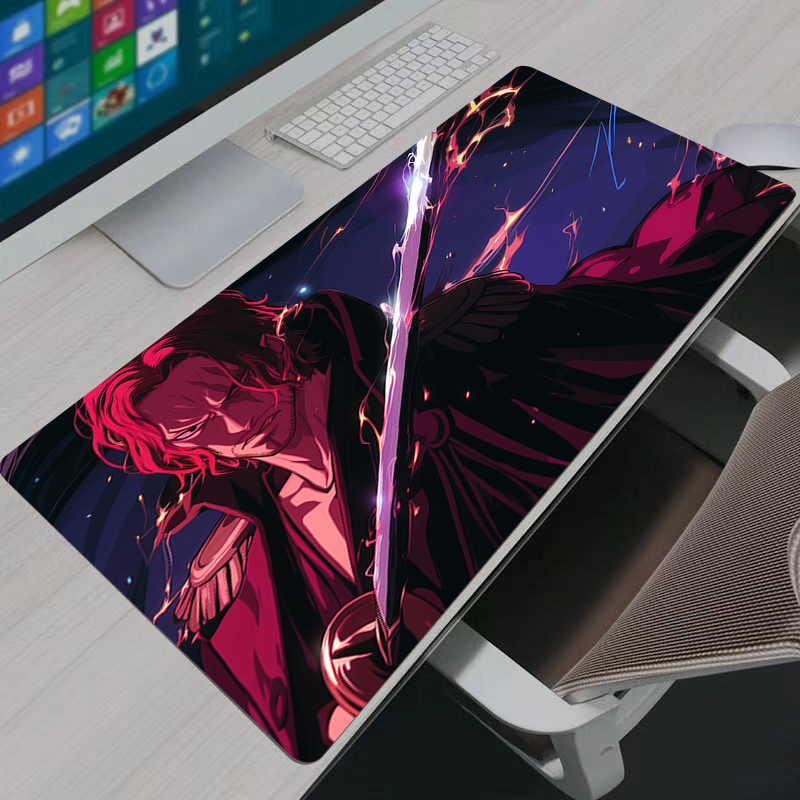 One Piece Shanks Mouse Pad Lar - Esports Gaming Mice ulasan dan harga