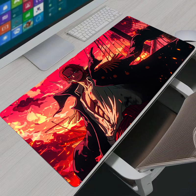 One Piece Shanks Mouse Pad Lar - Esports Gaming Mice ulasan dan harga