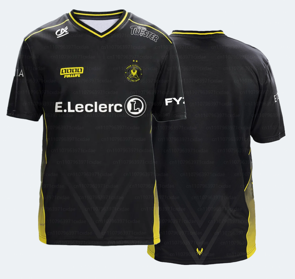 New 2026 Team Vitality Rocket  - Custom Esports Gaming Jersey ulasan dan harga