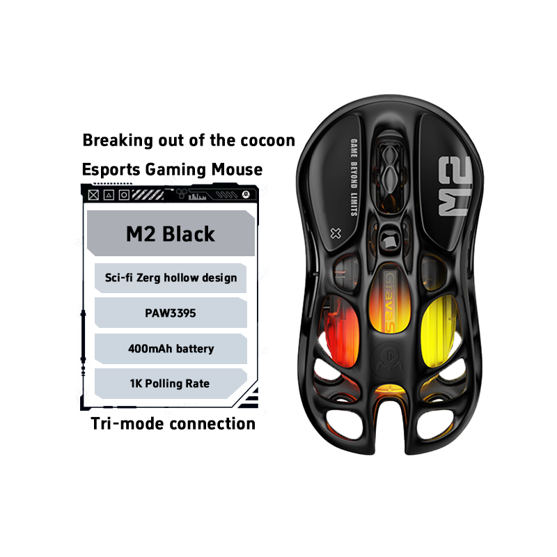 GravaStar M1 M2 Gaming Mouse M - Esports Gaming Mice ulasan dan harga