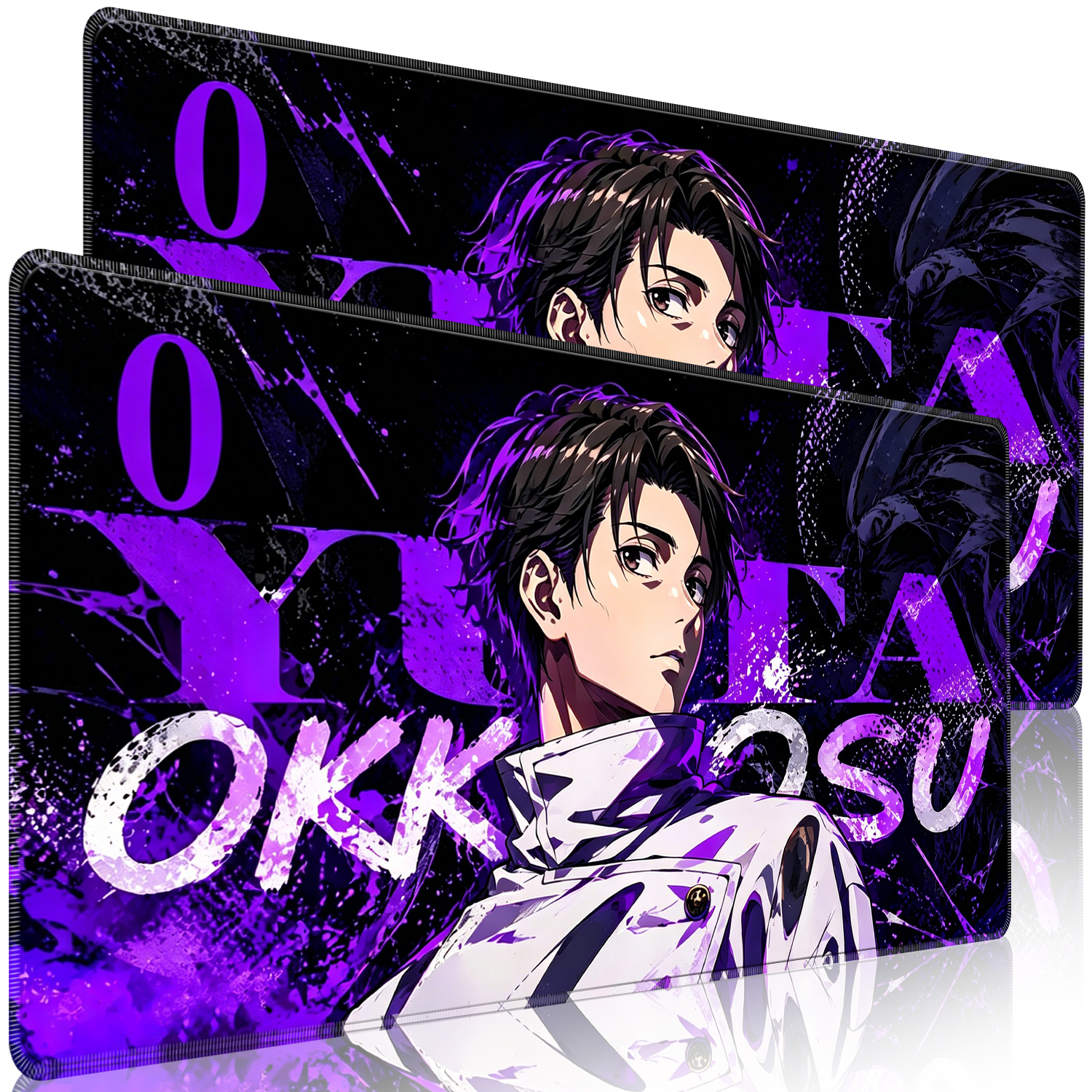 HD Anime Purple Mouse Pads Yut - Esports Gaming Mice ulasan dan harga