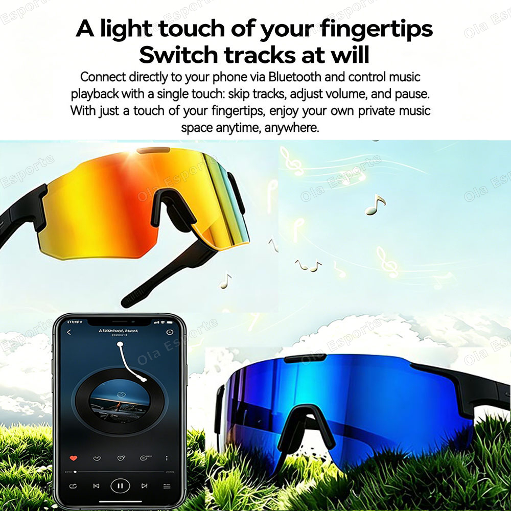 Cycling Smart Glasses Camera B - Esports Gaming ulasan dan harga