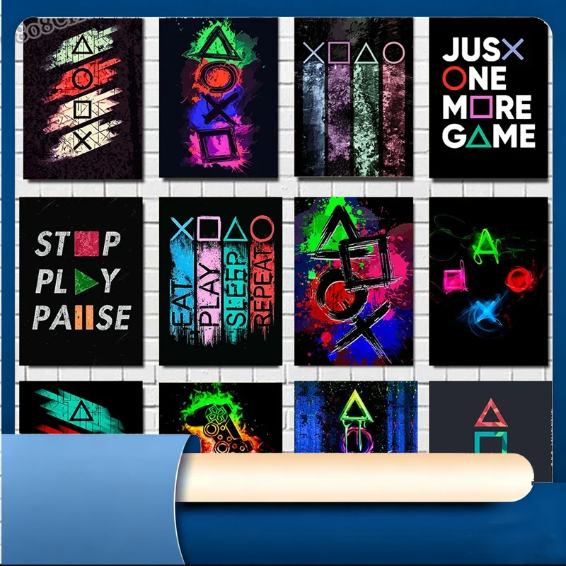 Minimalist Game Posters and Pr - Esports Gaming Poster ulasan dan harga