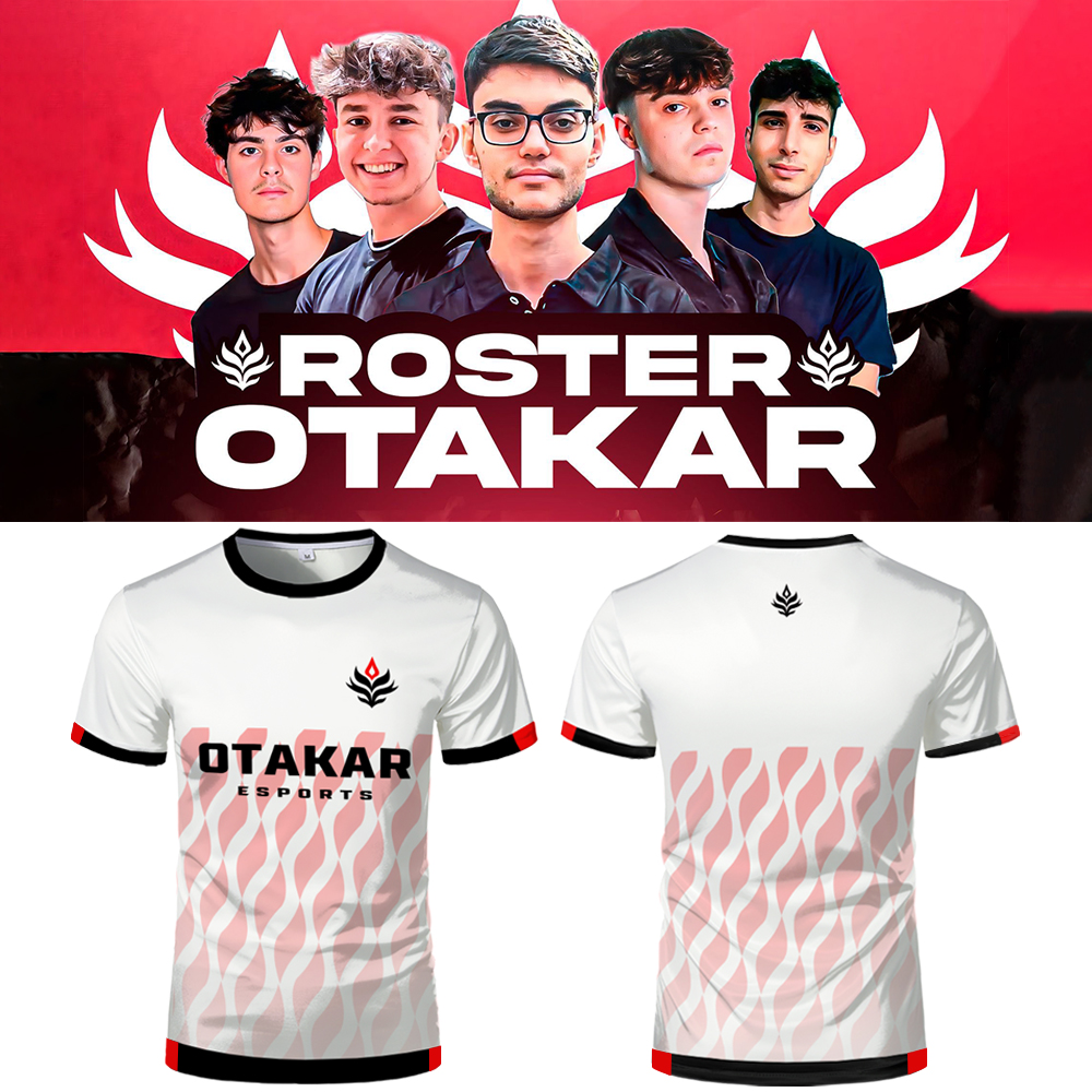 Spain Valorant Otakar Esports  - Custom Esports Gaming Jersey ulasan dan harga