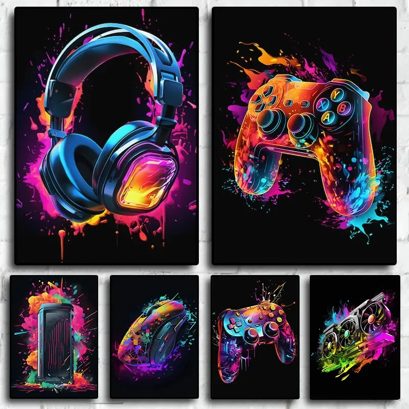 Pop Neon Video Game Character  - Video Gaming & Esports Usd Acc ulasan dan harga