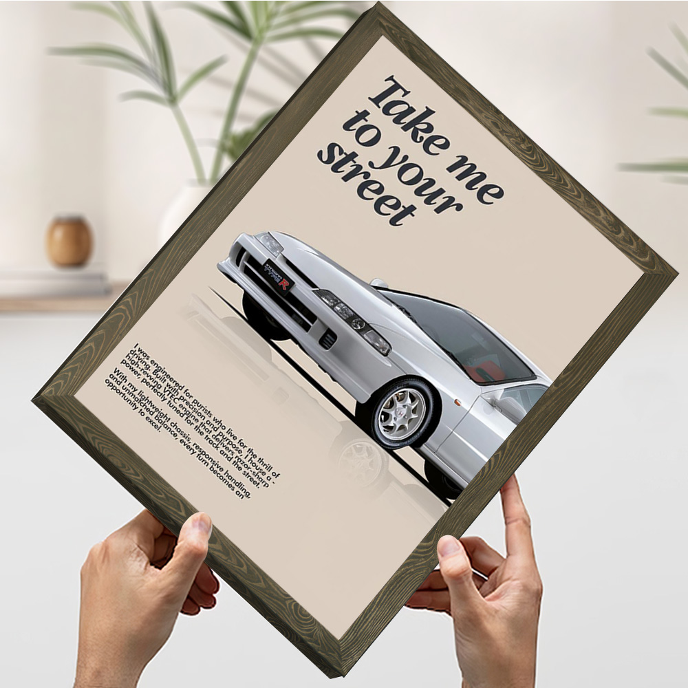Sports Car Integra Type R Prin - Esports Gaming Poster ulasan dan harga