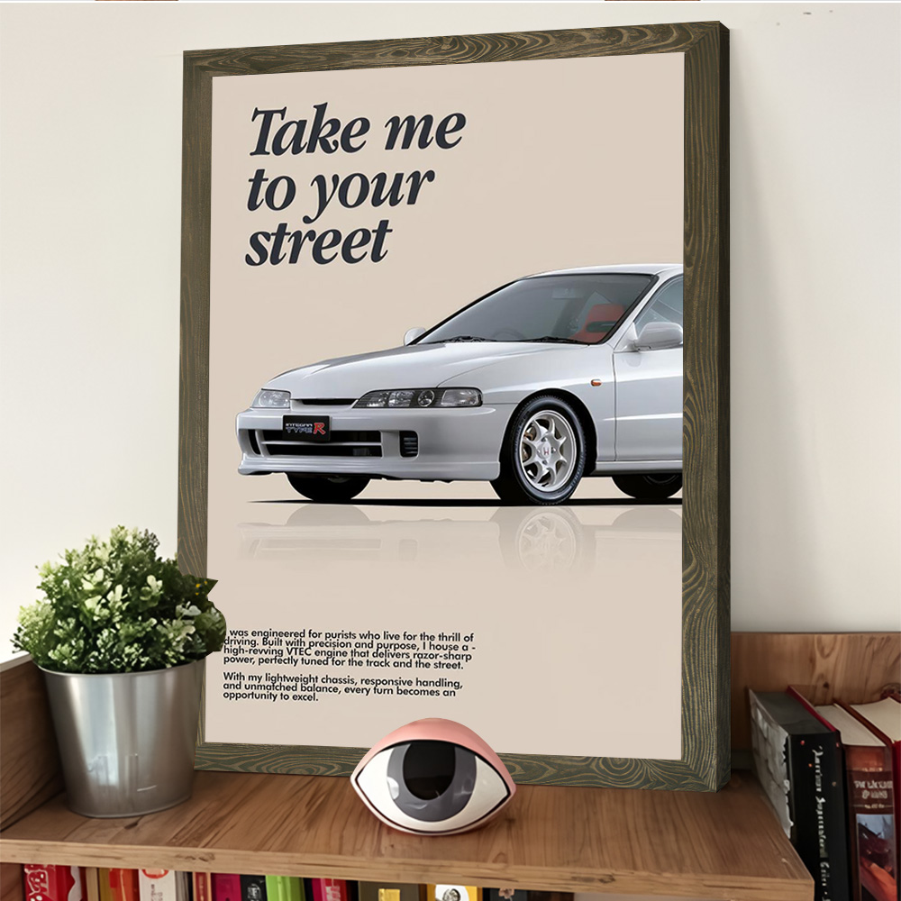 Sports Car Integra Type R Prin - Esports Gaming Poster ulasan dan harga