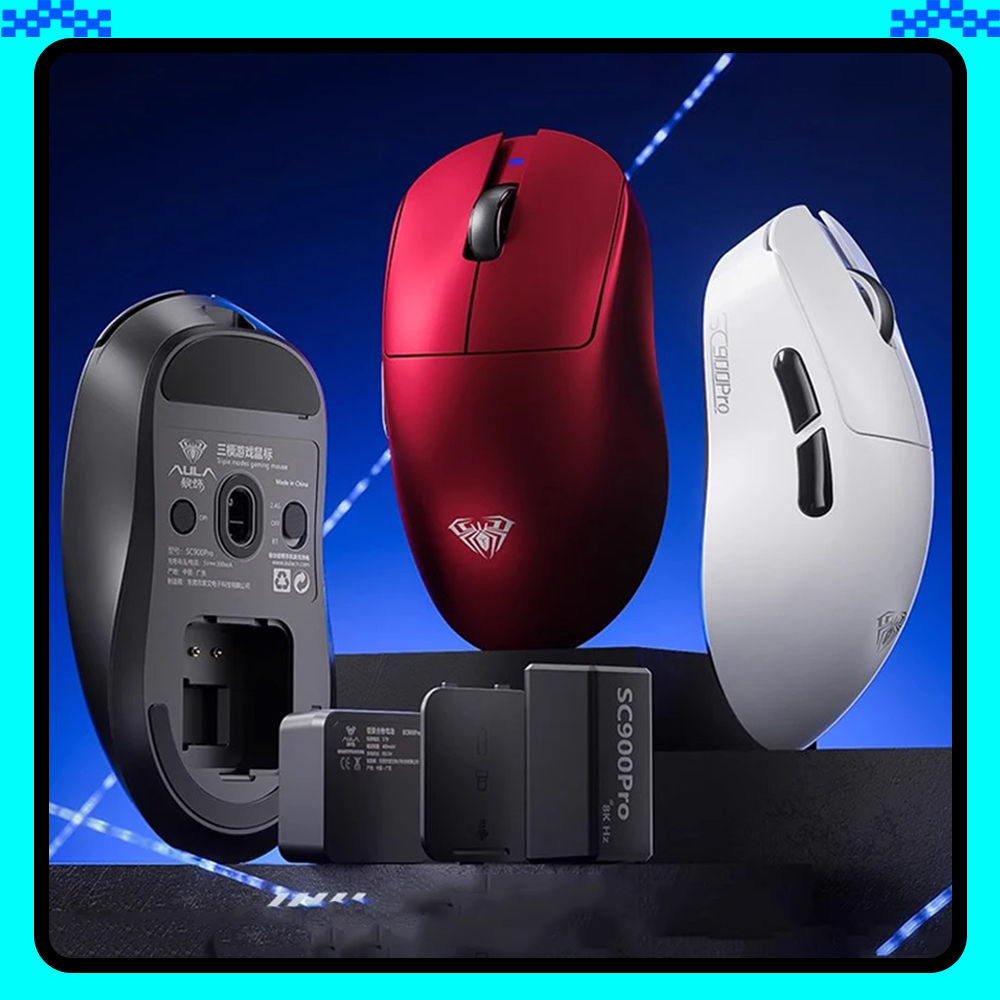 AULA SC900 Mouse Mouse Paw3950 - Esports Gaming Mice ulasan dan harga