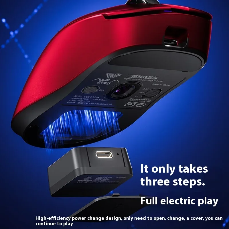 AULA SC900 Mouse Mouse Paw3950 - Esports Gaming Mice ulasan dan harga
