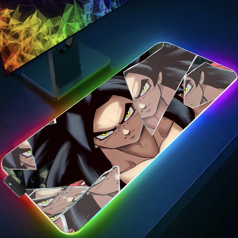 LED Mouse pad Dragon Ball Comp - Esports Gaming Mice ulasan dan harga