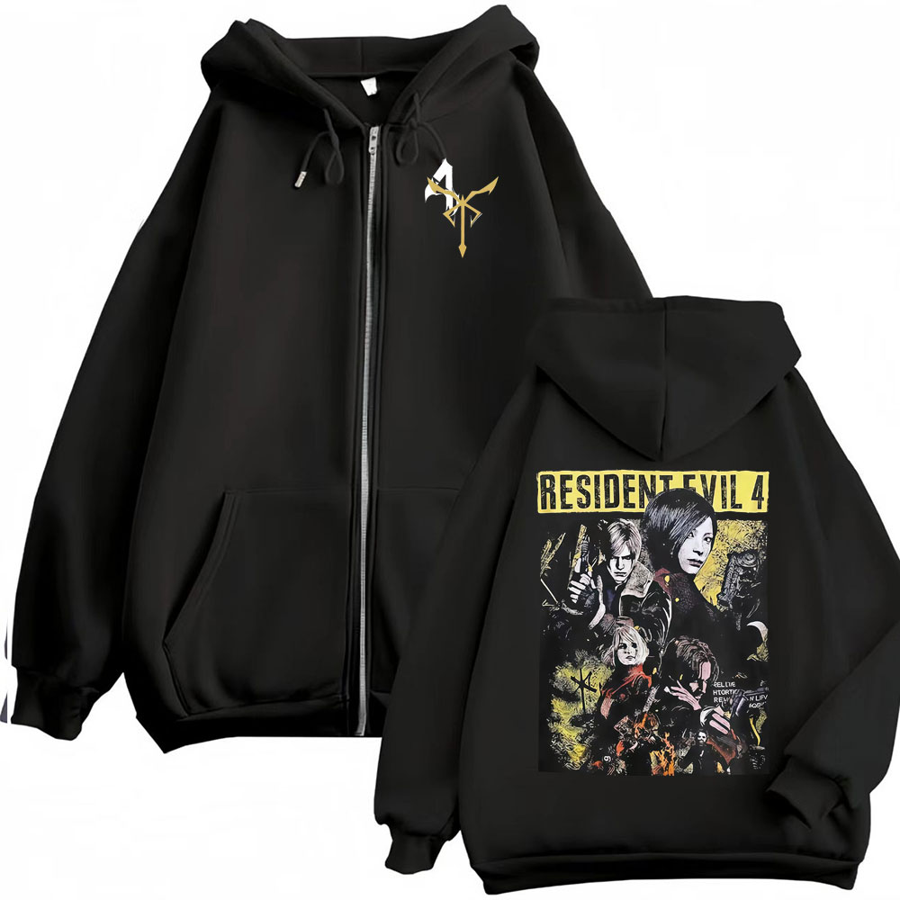 Leon Kennedy Zip Up Sweatshirt - Esports Gaming Jacket ulasan dan harga