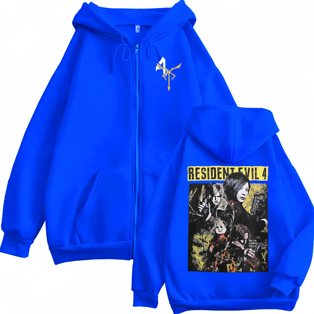 Leon Kennedy Zip Up Sweatshirt - Esports Gaming Jacket ulasan dan harga