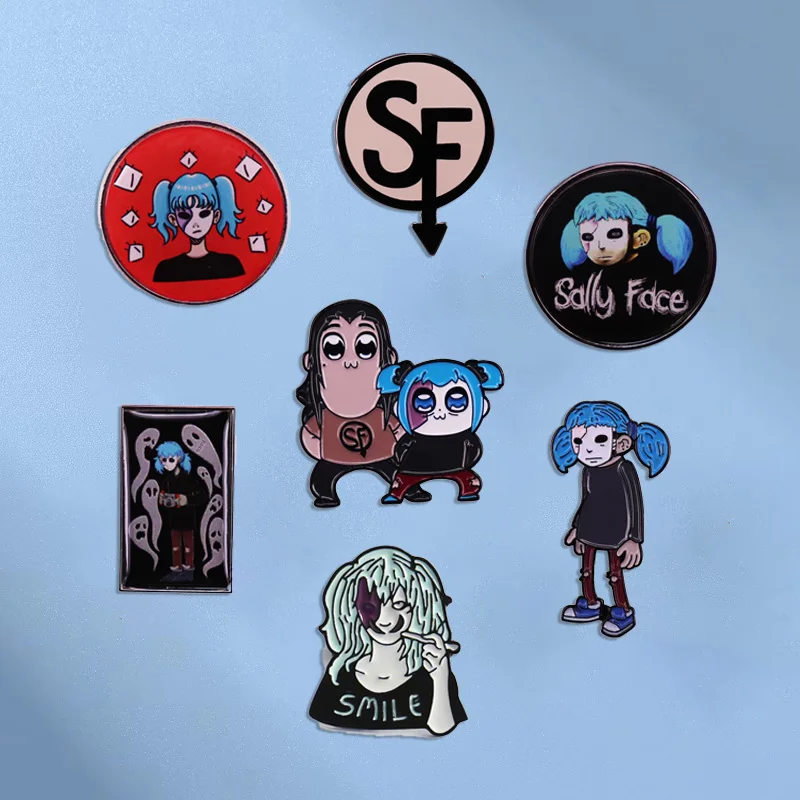 Horror Game Sally-Face Pin Bad - Esports Gaming Jacket ulasan dan harga