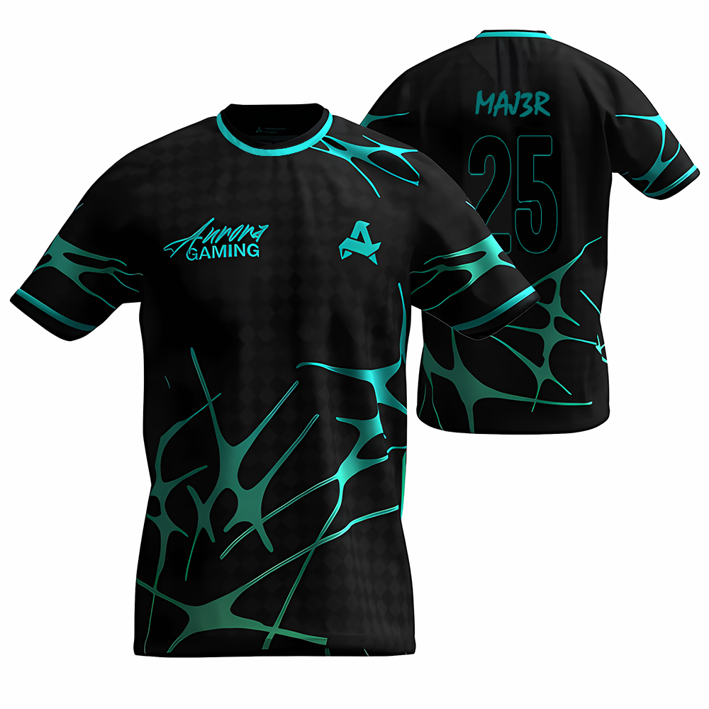 Aurora Gaming E-sports Club Ne - Custom Esports Gaming Jersey ulasan dan harga