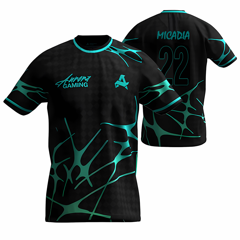 Aurora Gaming E-sports Club Ne - Custom Esports Gaming Jersey ulasan dan harga